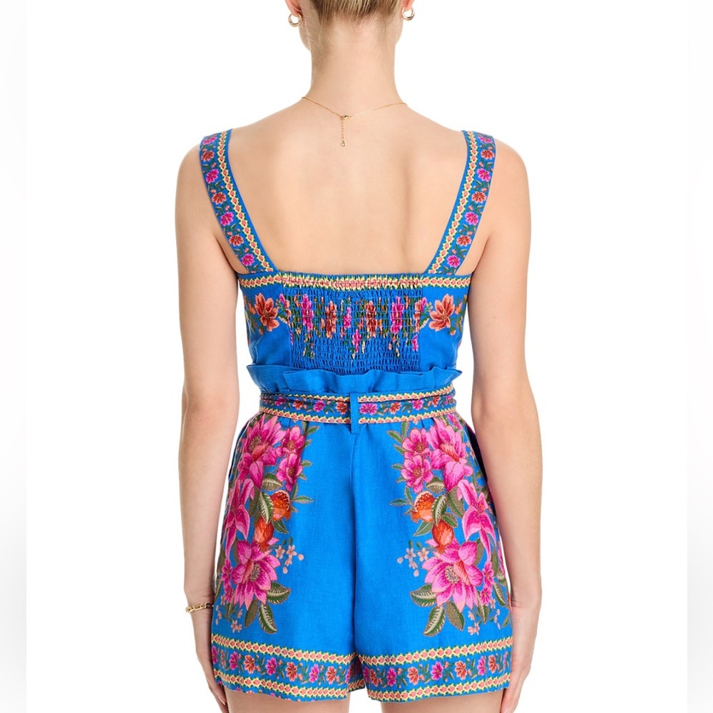 FARM Rio Summer Fruit Scarf Romper - Picture 4 of 8